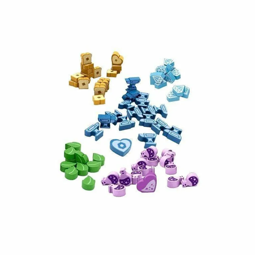 Flamecraft - Board Game Wooden Tokens