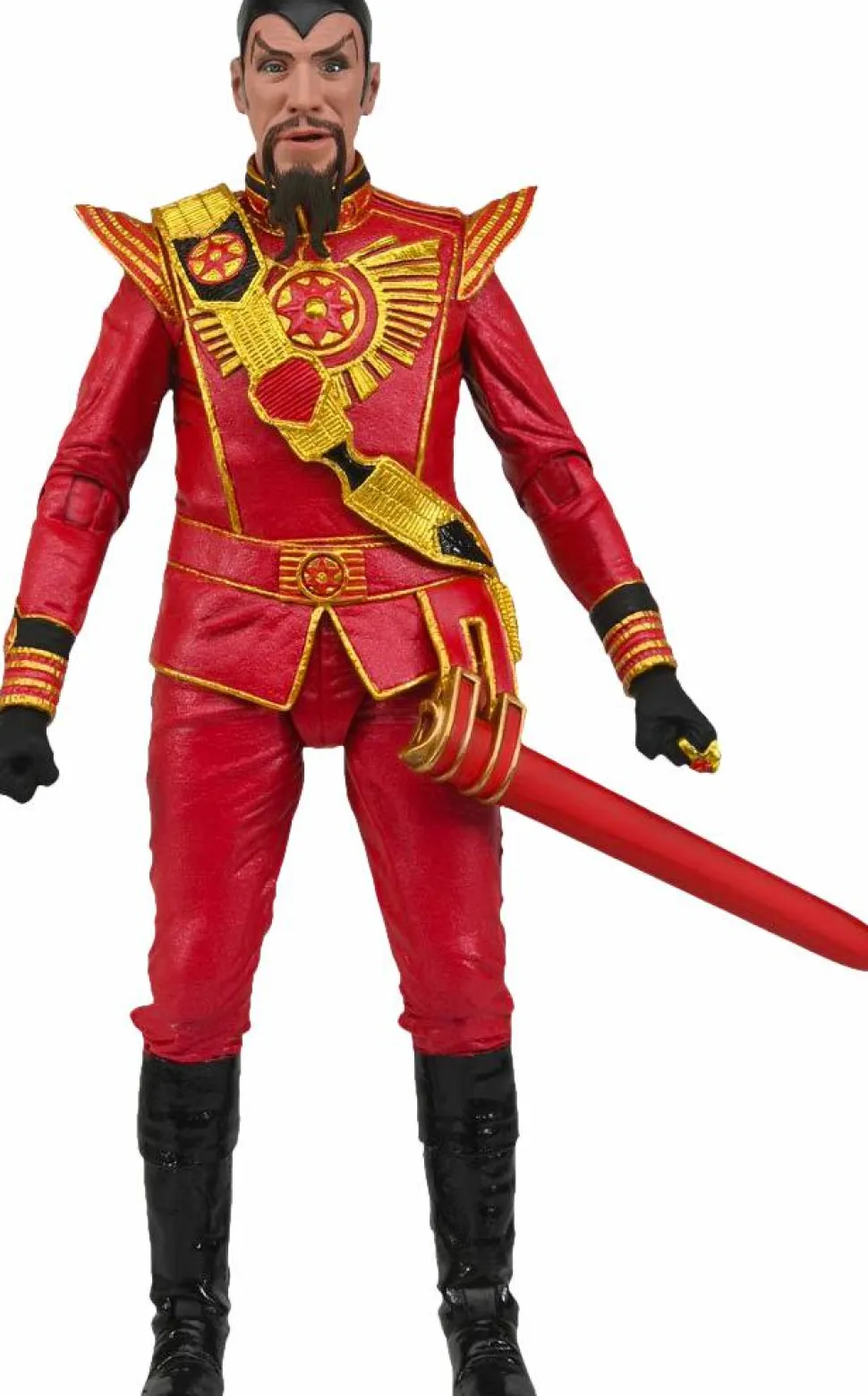 Flash Gordon (1980) - Ming the Merciless (Red Military Version) Ultimate 7" Scale Action Figure