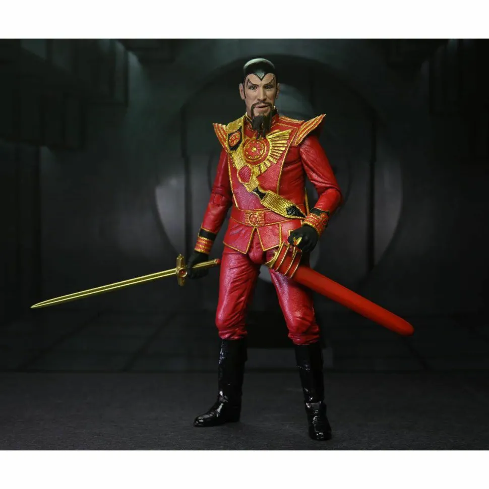 Flash Gordon (1980) - Ming the Merciless (Red Military Version) Ultimate 7" Scale Action Figure
