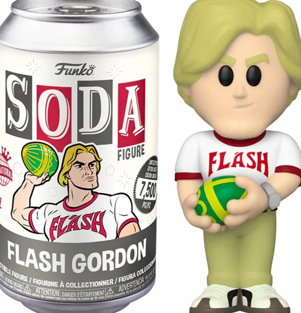 Flash Gordon - Flash Gordon Vinyl SODA Figure in Collector Can (International Edition)