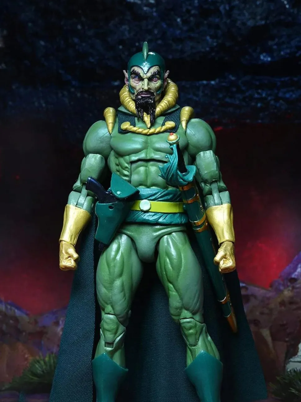 Flash Gordon - Ming the Merciless King Features The Original Superheroes 7" Scale Action Figure