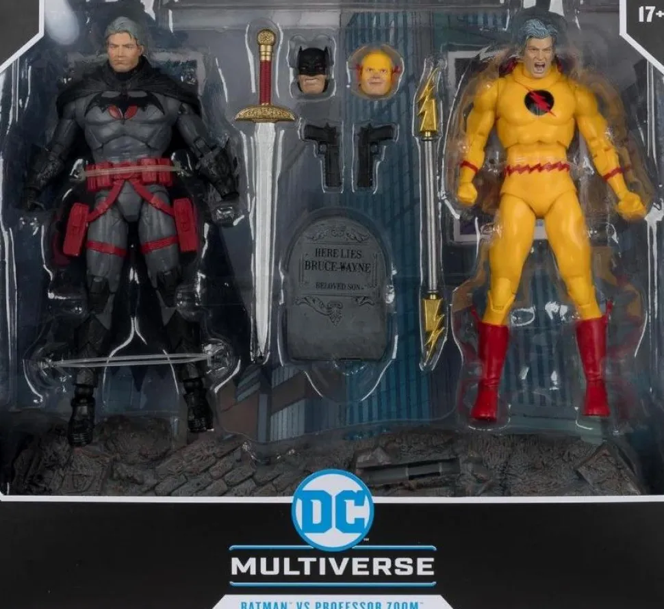Flashpoint - Batman vs. Professor Zoom DC Multiverse 7" Scale Action Figure 2-Pack