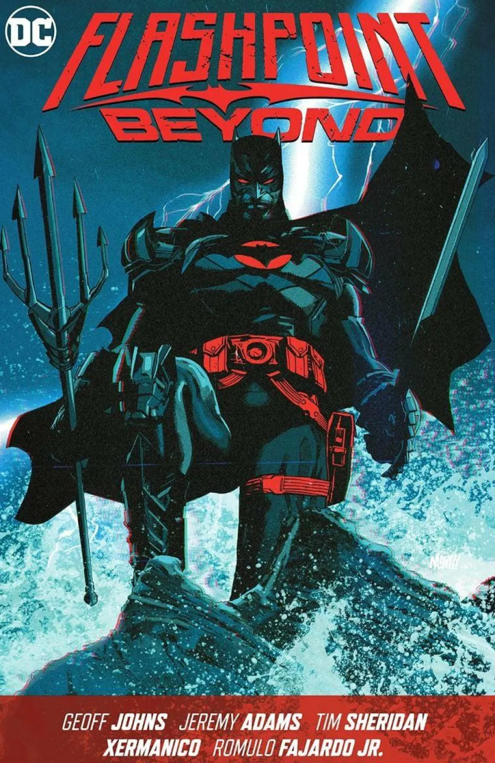 Flashpoint Beyond by Geoff Johns Trade Paperback Book