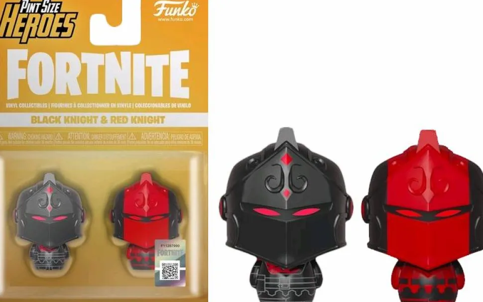 Fortnite - Black Knight & Red Knight Pint Size Hero 2-pack