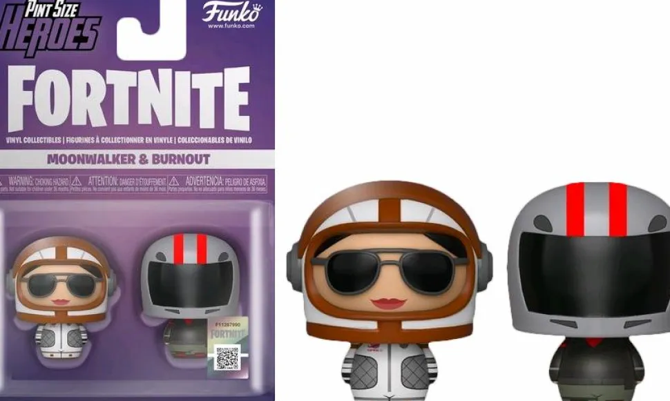 Fortnite - Moonwalker & Burnout Pint Size Hero 2-pack