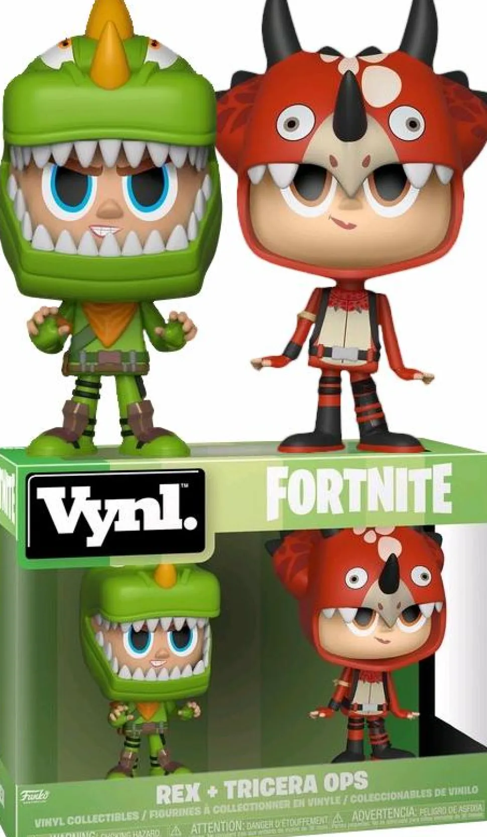 Fortnite - Rex & Tricera Vynl. Vinyl Figure 2-Pack