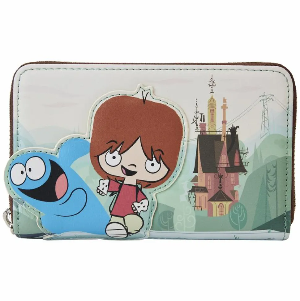 Foster’s Home for Imaginary Friends - Mac & Bloo 4” Faux Leather Zip-Around Wallet