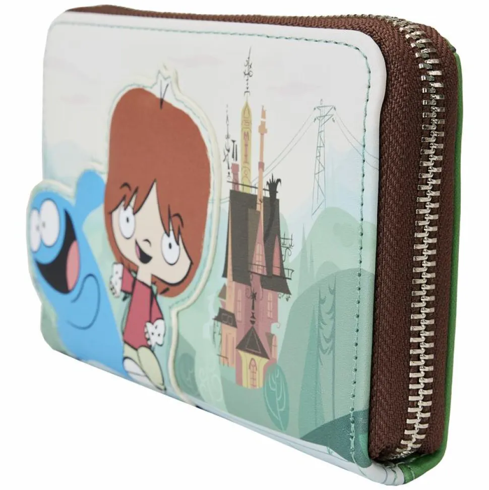 Foster’s Home for Imaginary Friends - Mac & Bloo 4” Faux Leather Zip-Around Wallet