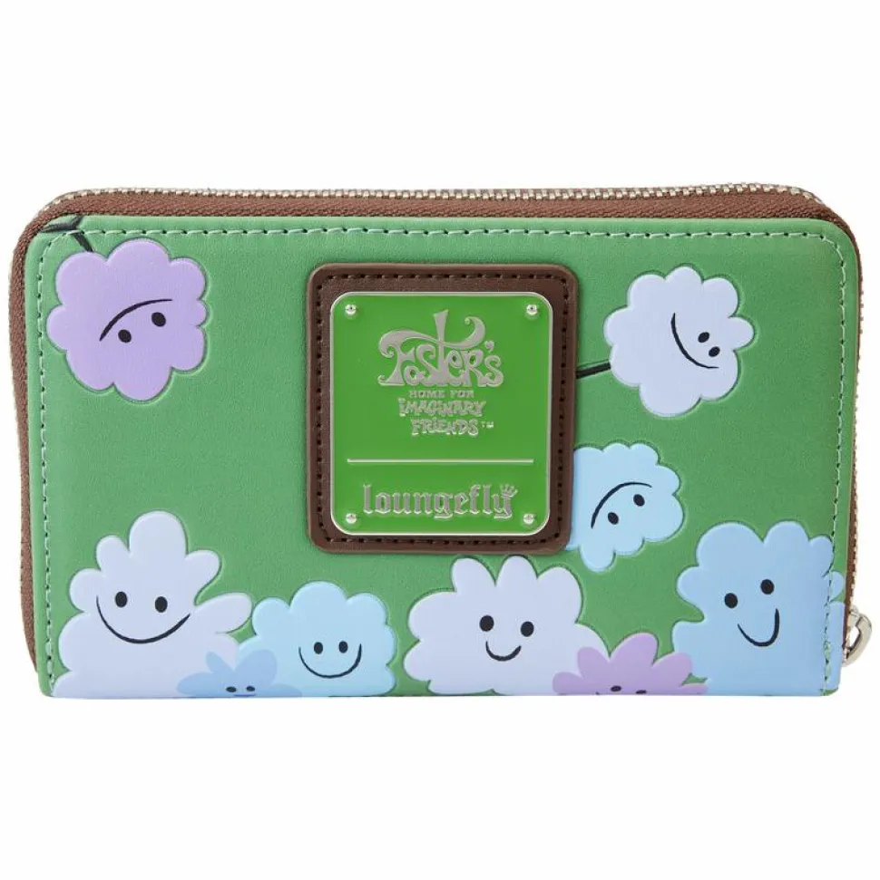 Foster’s Home for Imaginary Friends - Mac & Bloo 4” Faux Leather Zip-Around Wallet