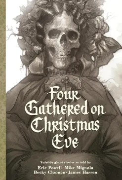 Four Gathered on Christmas Eve Hardcover Book