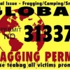 Fragging Permit Sticker