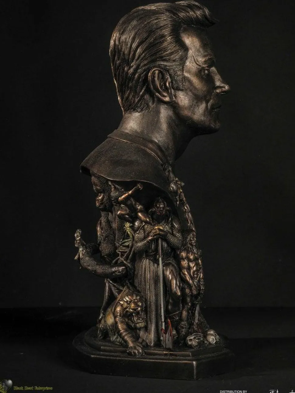 Frank Frazetta - Frank Frazetta Tribute Faux Bronze 1:1 Scale Life-Size Bust
