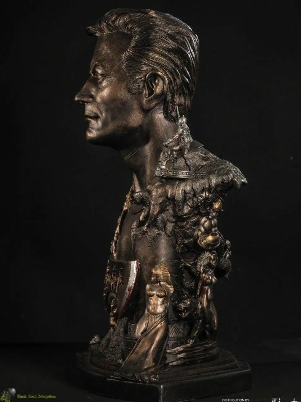 Frank Frazetta - Frank Frazetta Tribute Faux Bronze 1:1 Scale Life-Size Bust