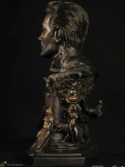 Frank Frazetta - Frank Frazetta Tribute Faux Bronze 1:1 Scale Life-Size Bust