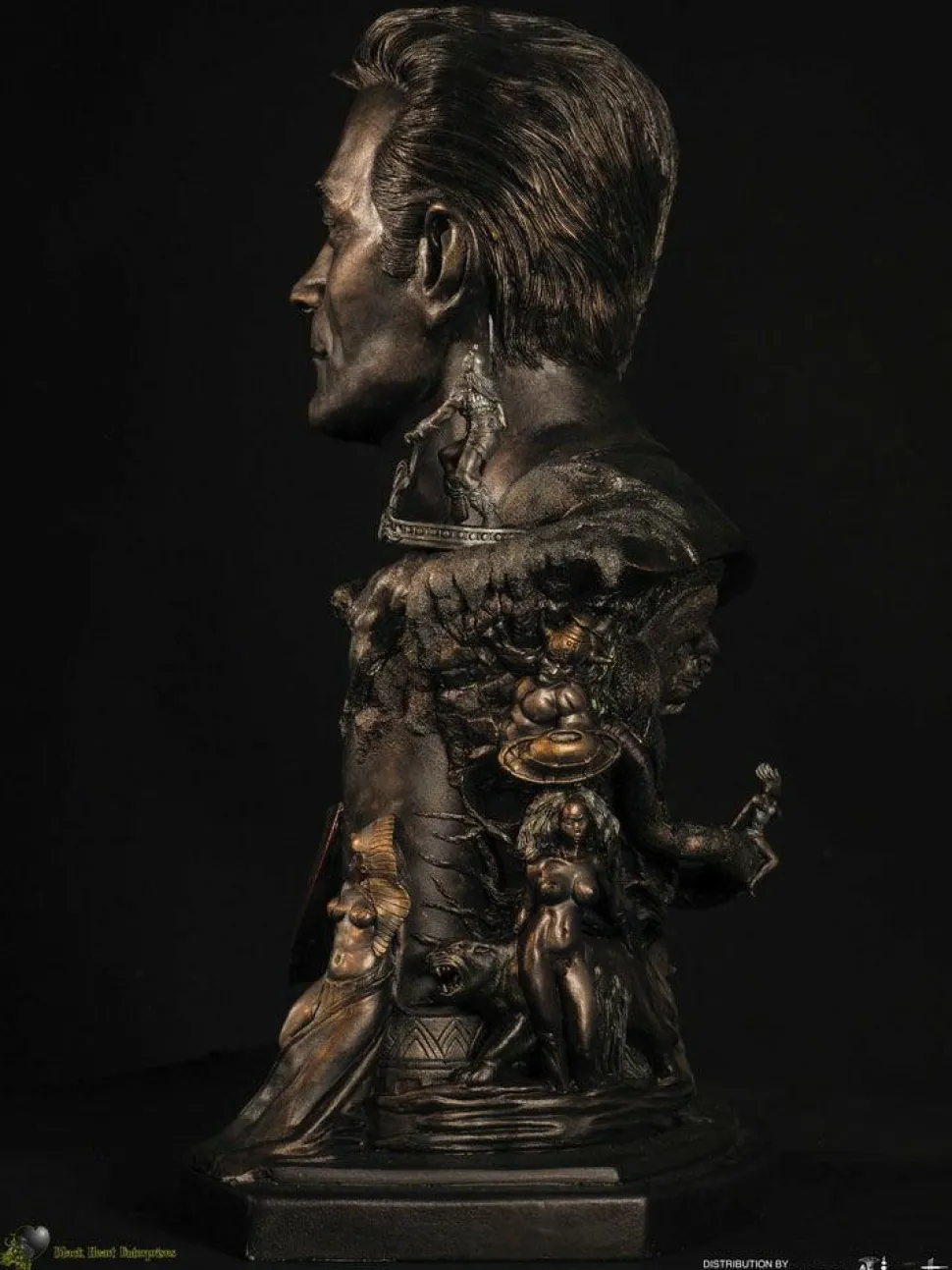 Frank Frazetta - Frank Frazetta Tribute Faux Bronze 1:1 Scale Life-Size Bust