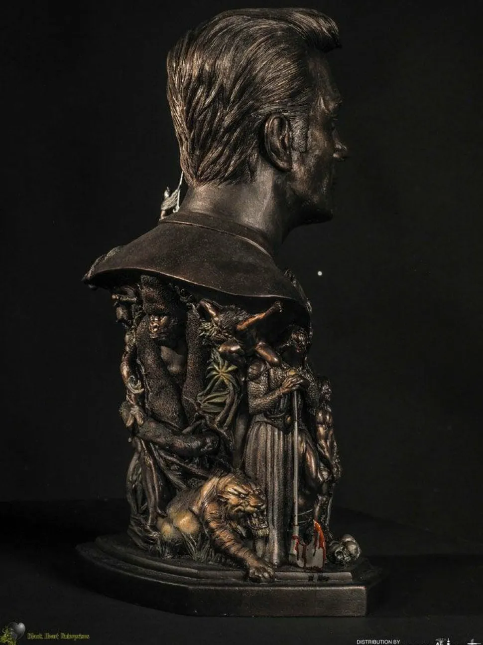 Frank Frazetta - Frank Frazetta Tribute Faux Bronze 1:1 Scale Life-Size Bust