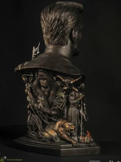 Frank Frazetta - Frank Frazetta Tribute Faux Bronze 1:1 Scale Life-Size Bust