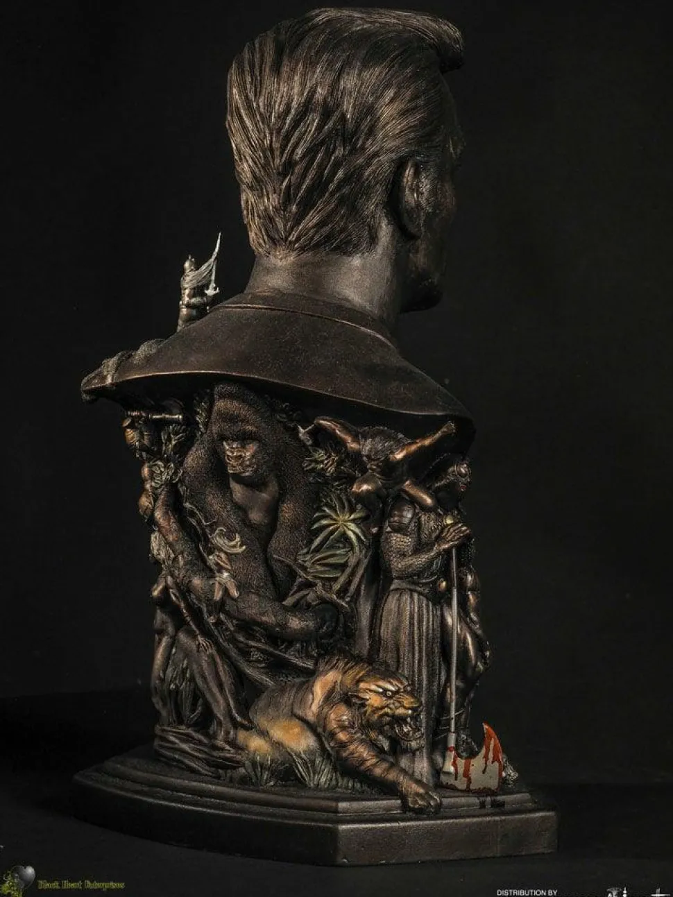 Frank Frazetta - Frank Frazetta Tribute Faux Bronze 1:1 Scale Life-Size Bust