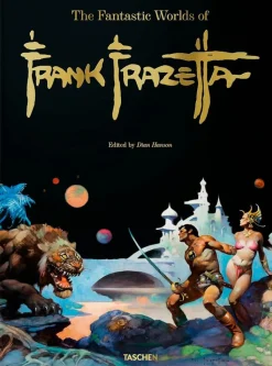 Frank Frazetta - The Fantastic Worlds of Frank Frazetta Hardcover Book