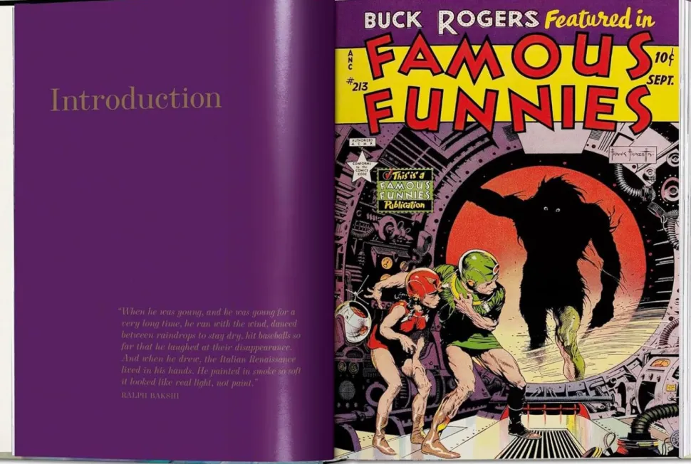 Frank Frazetta - The Fantastic Worlds of Frank Frazetta Taschen 40th Anniversary Hardcover Book