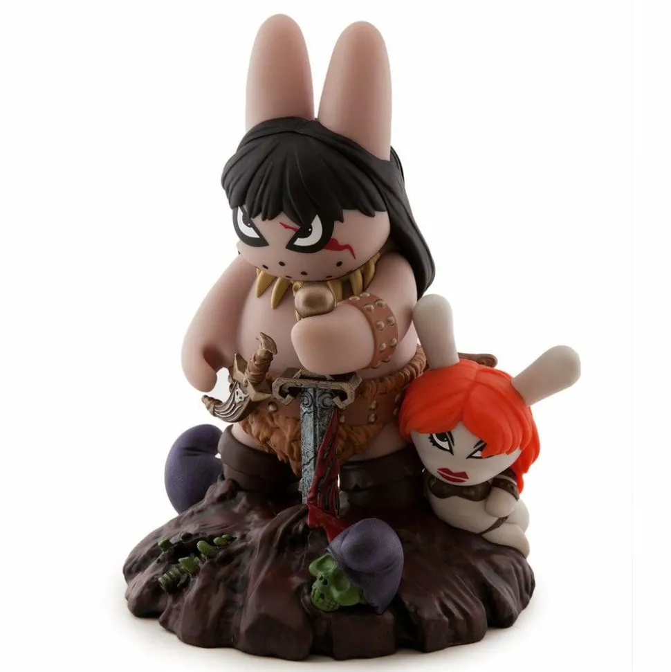 Frank Kozik - Frank Frazetta Labbit the Barbarian 10” Vinyl Figure
