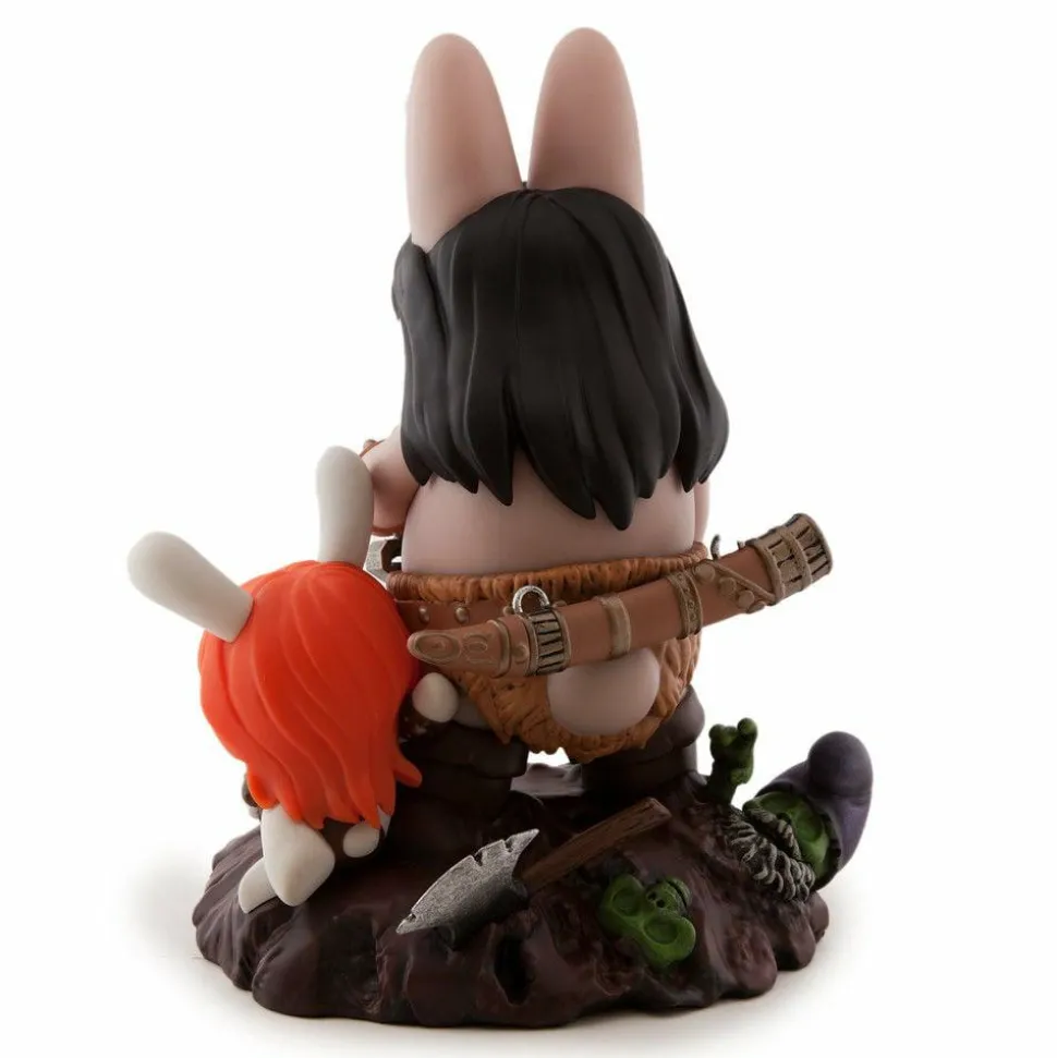Frank Kozik - Frank Frazetta Labbit the Barbarian 10” Vinyl Figure