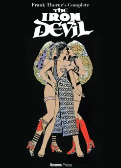Frank Thorne's The Iron Devil Hardcover Book