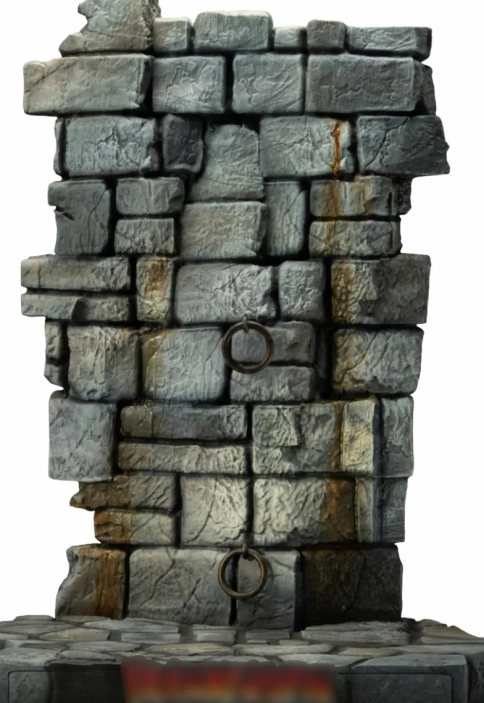 Frankenstein (1931) - Castle Wall 1/6th Scale Action Figure Diorama Accessory