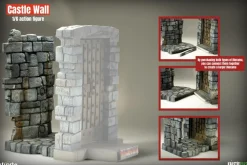 Frankenstein (1931) - Castle Wall 1/6th Scale Action Figure Diorama Accessory