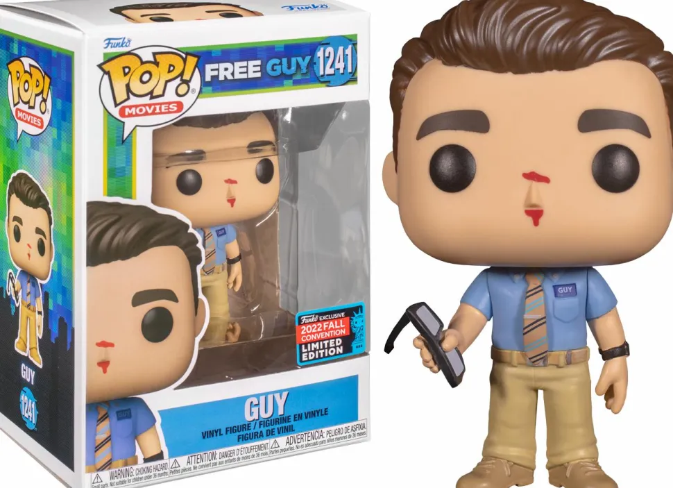Free Guy (2021) - Guy Pop! Vinyl Figure (2022 Fall Convention Exclusive / Popcultcha Exclusive)
