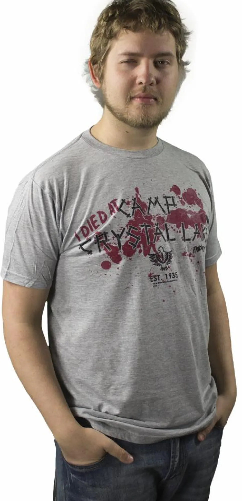 Friday the 13th - I Died At Camp Crystal Lake Male T-Shirt