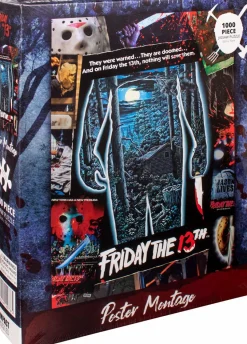 Friday the 13th - Poster Montage 1000 Piece Jigsaw Puzzle