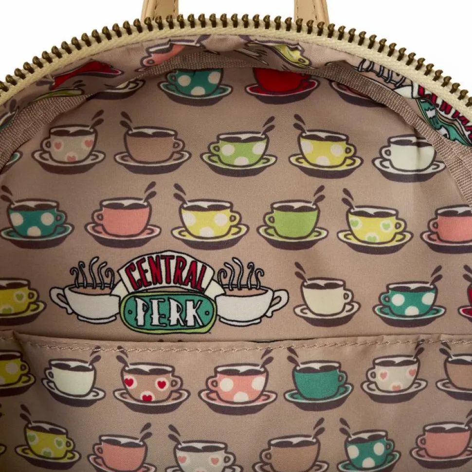 Friends - Central Perk Coffee Mug Scented 10" Faux Leather Mini Backpack