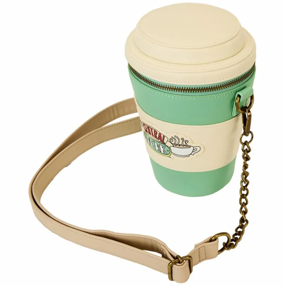 Friends - Central Perk To-Go Coffee Cup Scented 8" Faux Leather Crossbody Bag