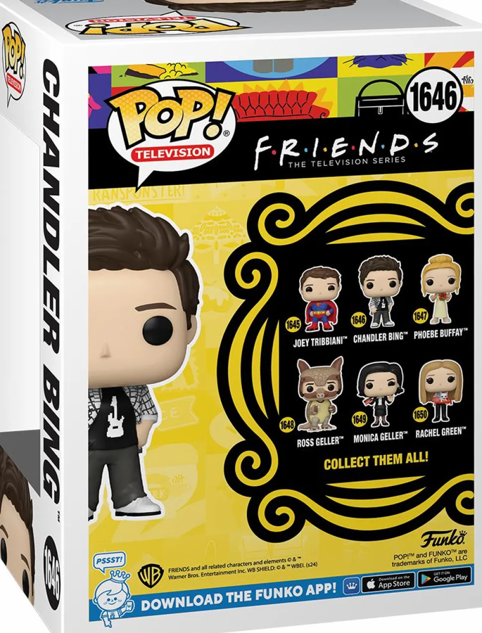 Friends - Chandler Bing in Way, No Way Outfit Pop! Vinyl Figure
