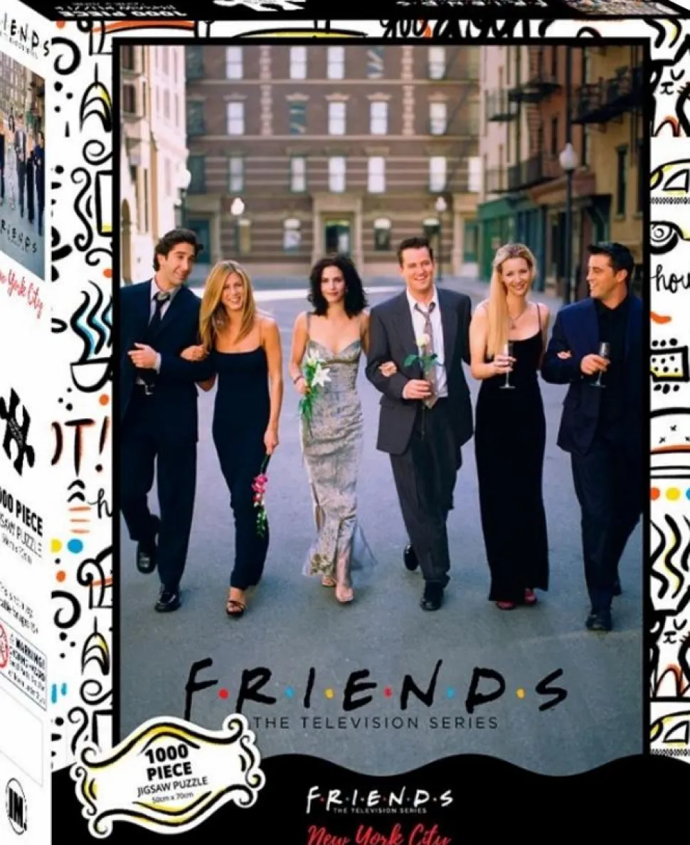 Friends - New York Street 1000 Piece Jigsaw Puzzle