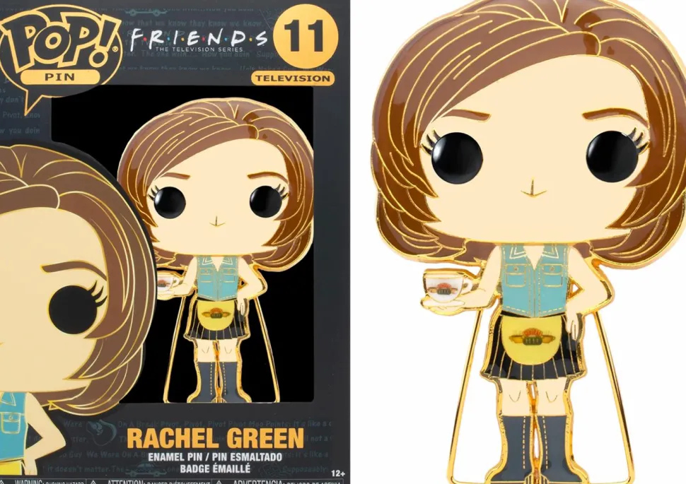 Friends - Rachel Green 4" Pop! Enamel Pin