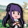 Frieren: Beyond Journey's End - Fern FiGGYZ Pixel Art 4.3" PVC Magnet