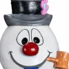 Frosty the Snowman (1969) - Frosty the Snowman Adult Latex Mask (One Size Fits Most)