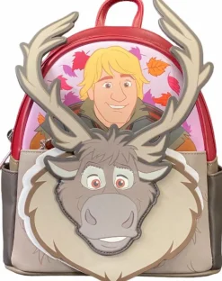 Frozen - Kristoff & Sven 10" Faux Leather Mini Backpack