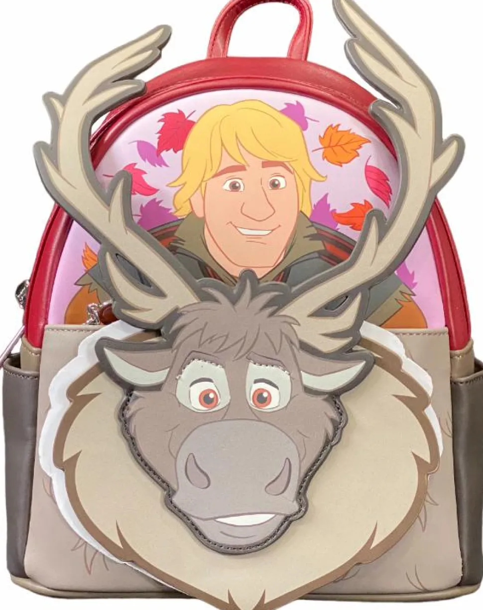 Frozen - Kristoff & Sven 10" Faux Leather Mini Backpack
