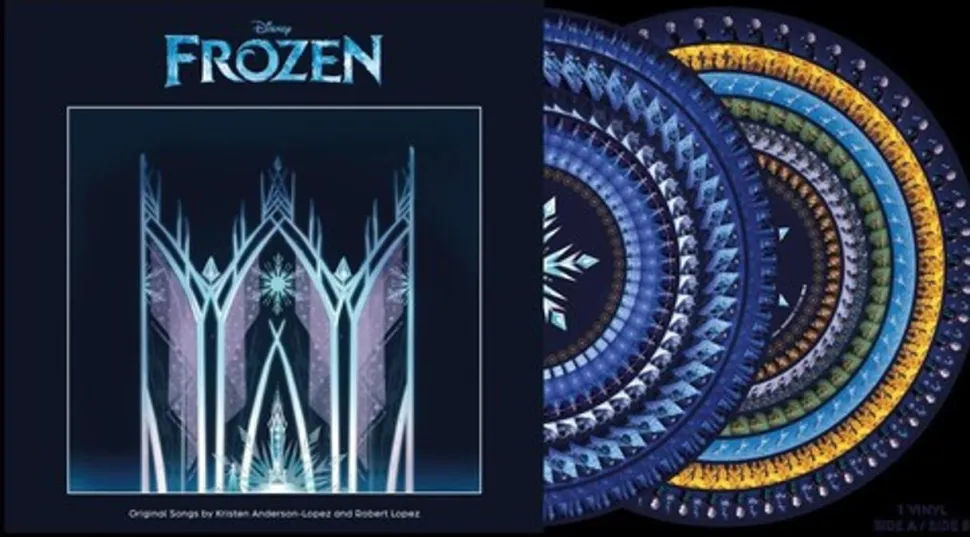Frozen - Songs from Frozen LP Vinyl Record (Zoetrope Vinyl)