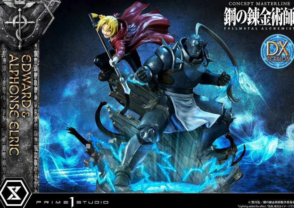 Fullmetal Alchemist - Edward & Alphonse Deluxe 1/6th Scale Statue