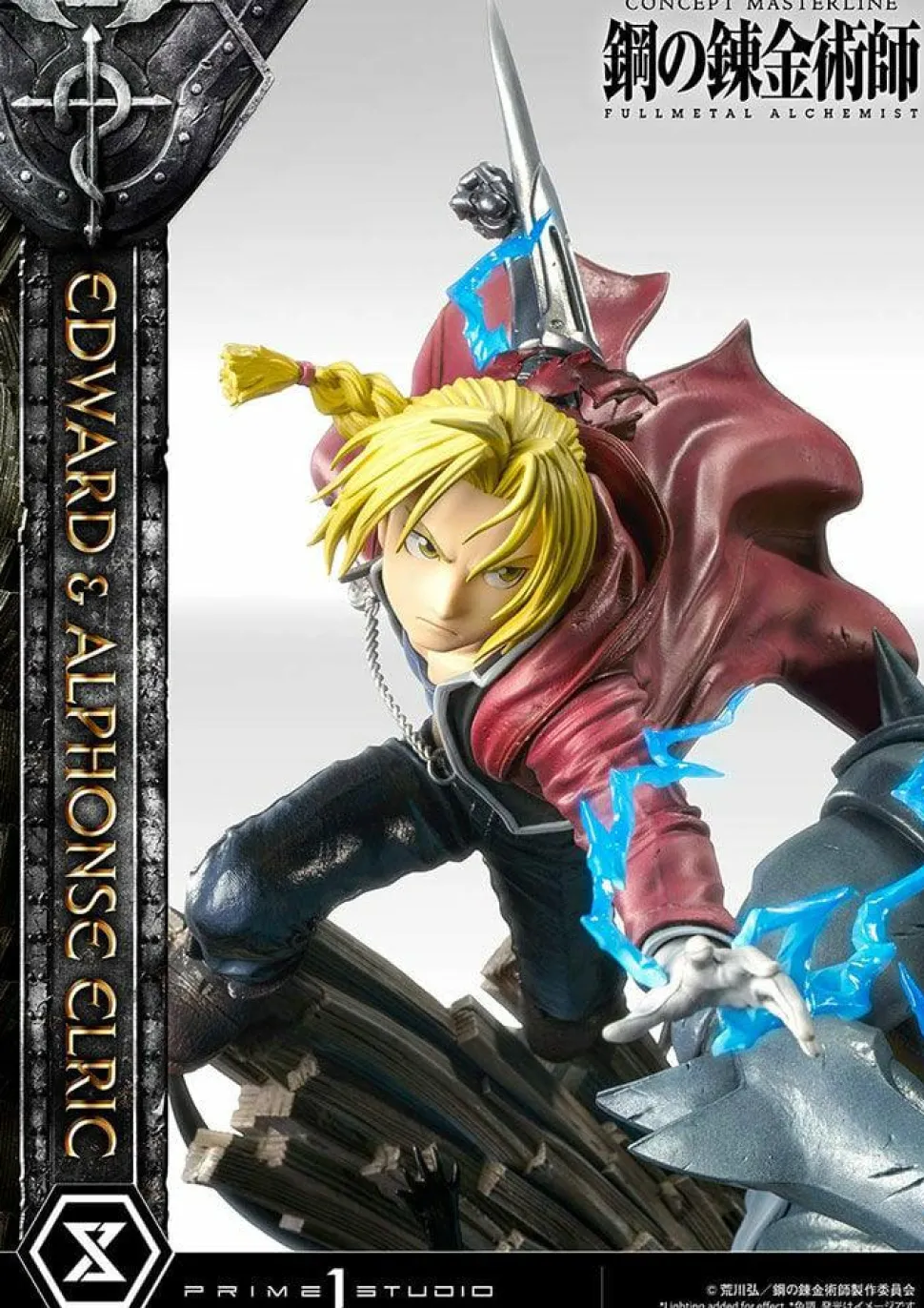 Fullmetal Alchemist - Edward & Alphonse Deluxe 1/6th Scale Statue