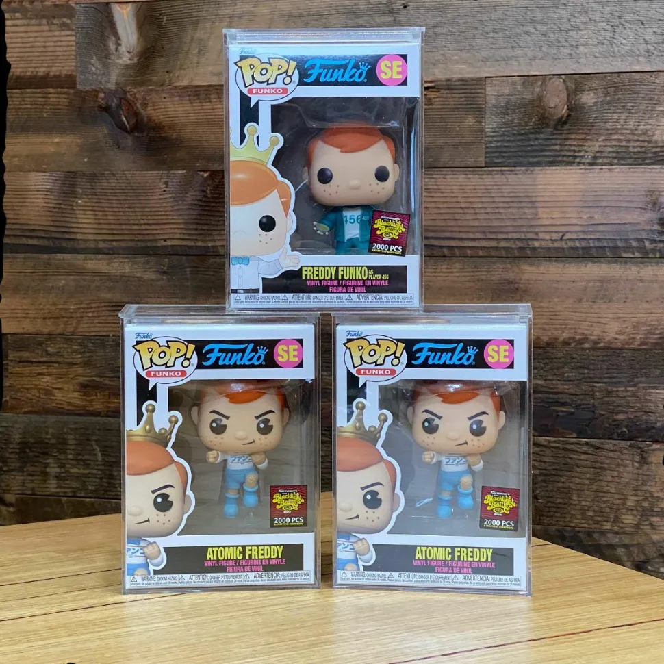 Funko - 25th Anniversary Freddy Funko Mystery Box (Includes Anniversary Freddy & 5 Mystery Pop! Vinyl Figures)