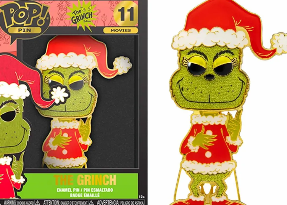 Funko Holiday - Buddy, Grinch, Kevin & Ralphie Pop! Enamel Pin Bundle (Set of 4)