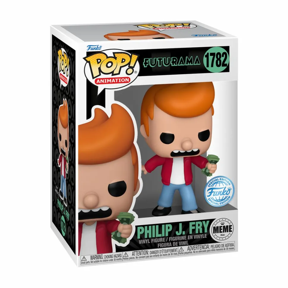 Futurama - Philip J. Fry "Shut Up and Take My Money" Meme Pop! Vinyl Figure