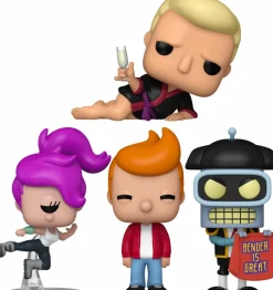 Futurama - The Butterjunk Effect Pop! Vinyl Bundle (Set of 4)