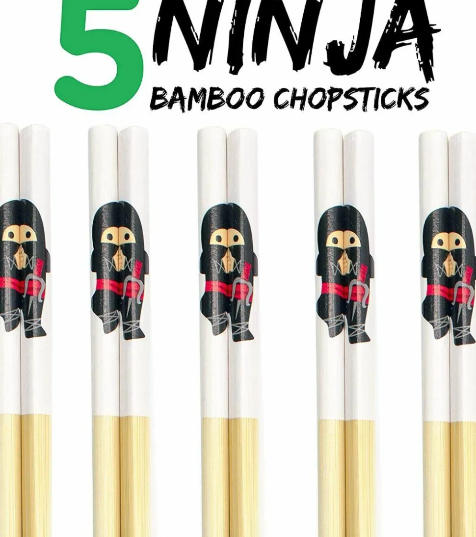 GAMAGO - Ninja Bamboo Chopsticks
