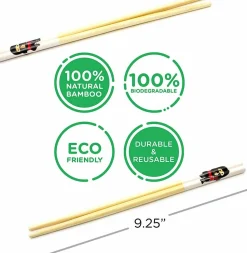 GAMAGO - Ninja Bamboo Chopsticks